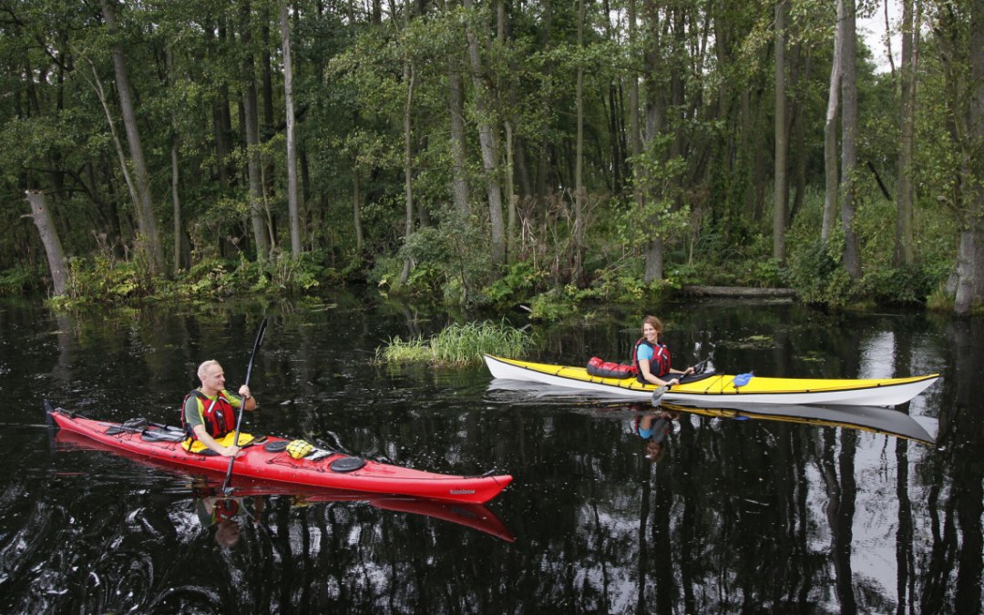 Discover the beauty of the Peene by canoe // &copy; TMV/outdoor-visions.com