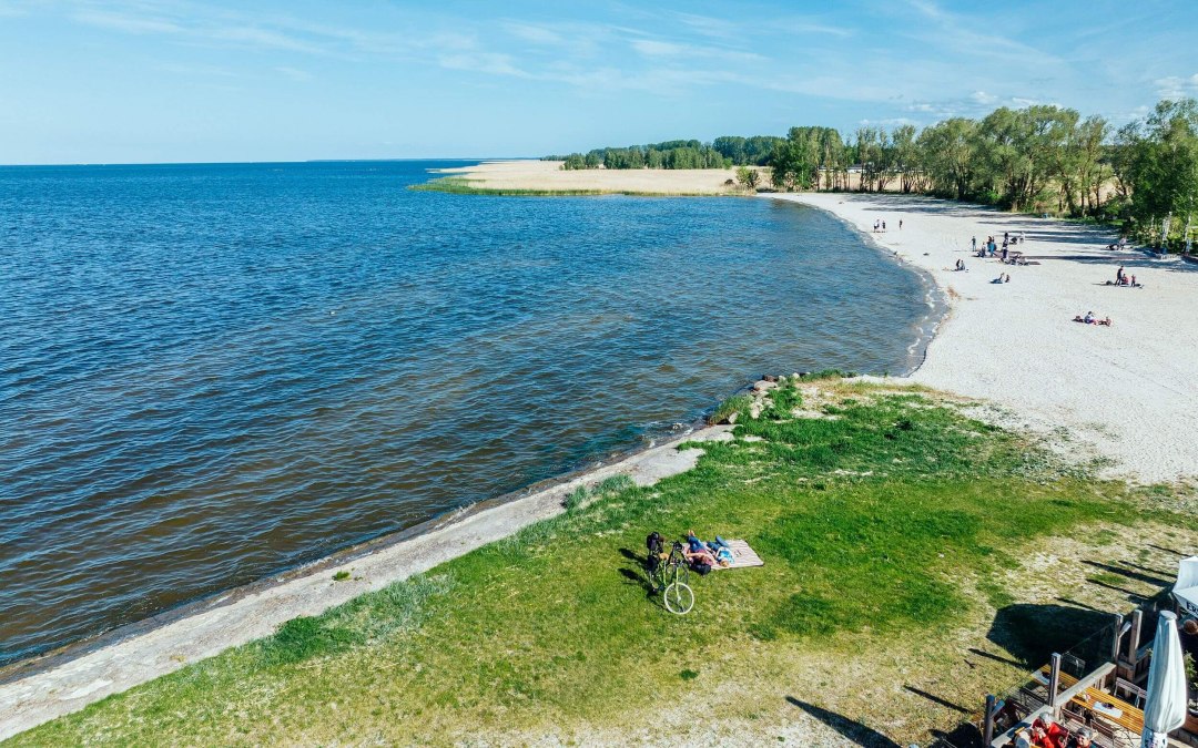 Czas wolny na plaży w Mönkebude // © MV-T/Gänsicke Czas wolny na plaży w Mönkebude // © MV-T/Gänsicke