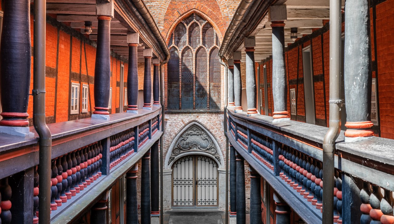 Barokowa galeria klasztoru Ducha Świętego, © TMV/Tiemann