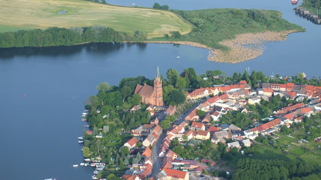 Aerial view Röbel/Müritz, © Jan Fencik