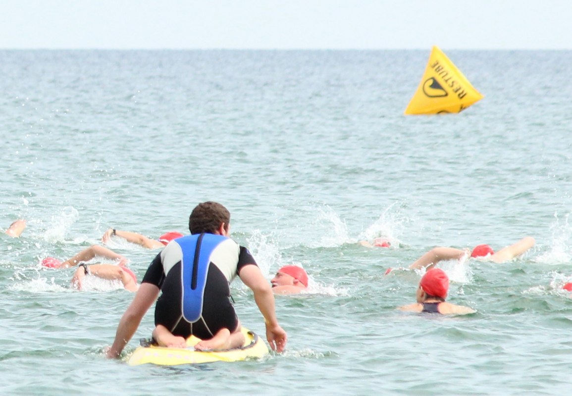 Baltic Sea swimming Prerow // &copy; Kurbetrieb Prerow