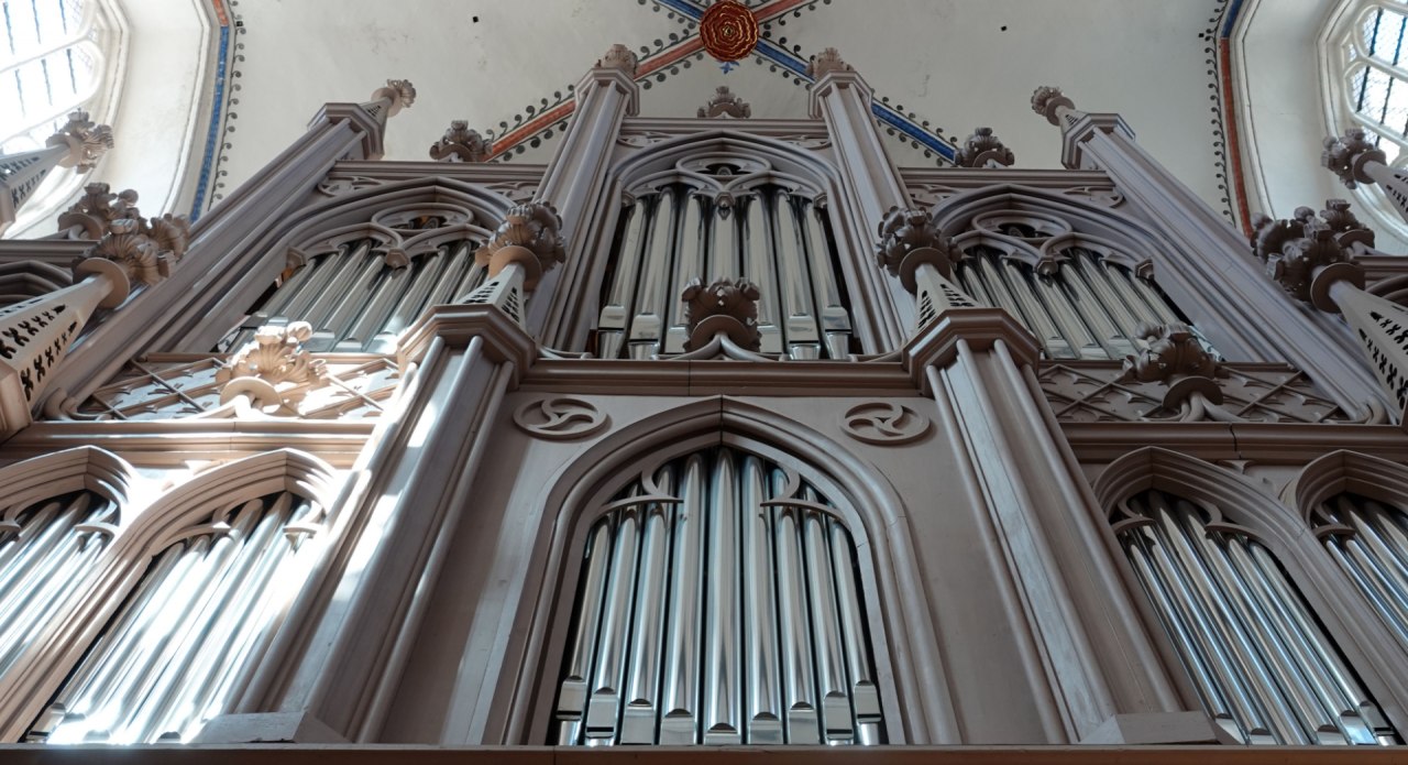 Buchholz organ in St. Nikolai Stralsund // © Kimu Buchholz organ in St. Nikolai Stralsund // © Kimu