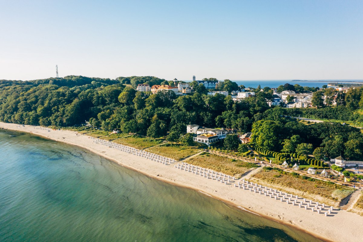 Sandy beach in Baltic resort Goehren on the island of Ruegen // © MV-T/Friedrich Sandy beach in Baltic resort Goehren on the island of Ruegen // © MV-T/Friedrich