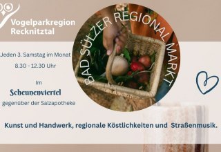 Bad Sülzer Regional Markt // © TV Vogelparkregion Recknitztal Bad Sülzer Regional Markt // © TV Vogelparkregion Recknitztal