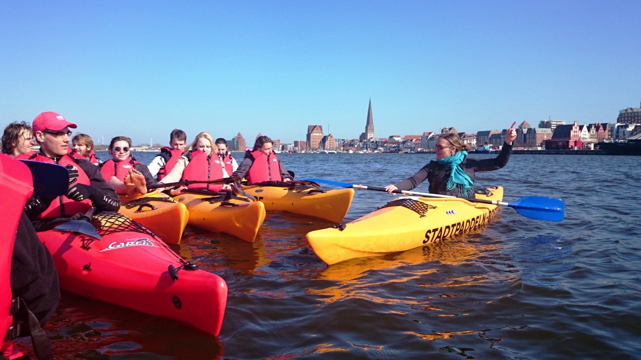 Grupa wiosłowa z przewodnikiem, &copy; Ronald Kley