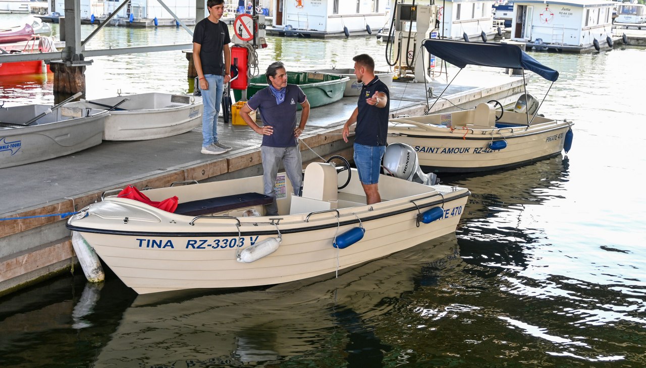 Sports boat rental Müritz, © Heike Meyer
