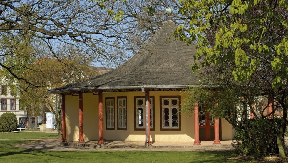 Rood paviljoen, © Tourist-Information Bad Doberan-Heiligendamm