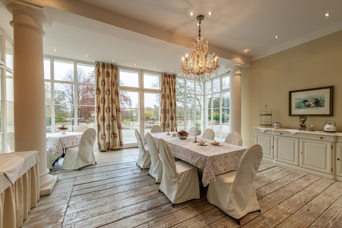 Ogr&oacute;d zimowy w posiadłości Klein Nienhagen // &copy; Gut Klein Nienagen / Markus Tiemann