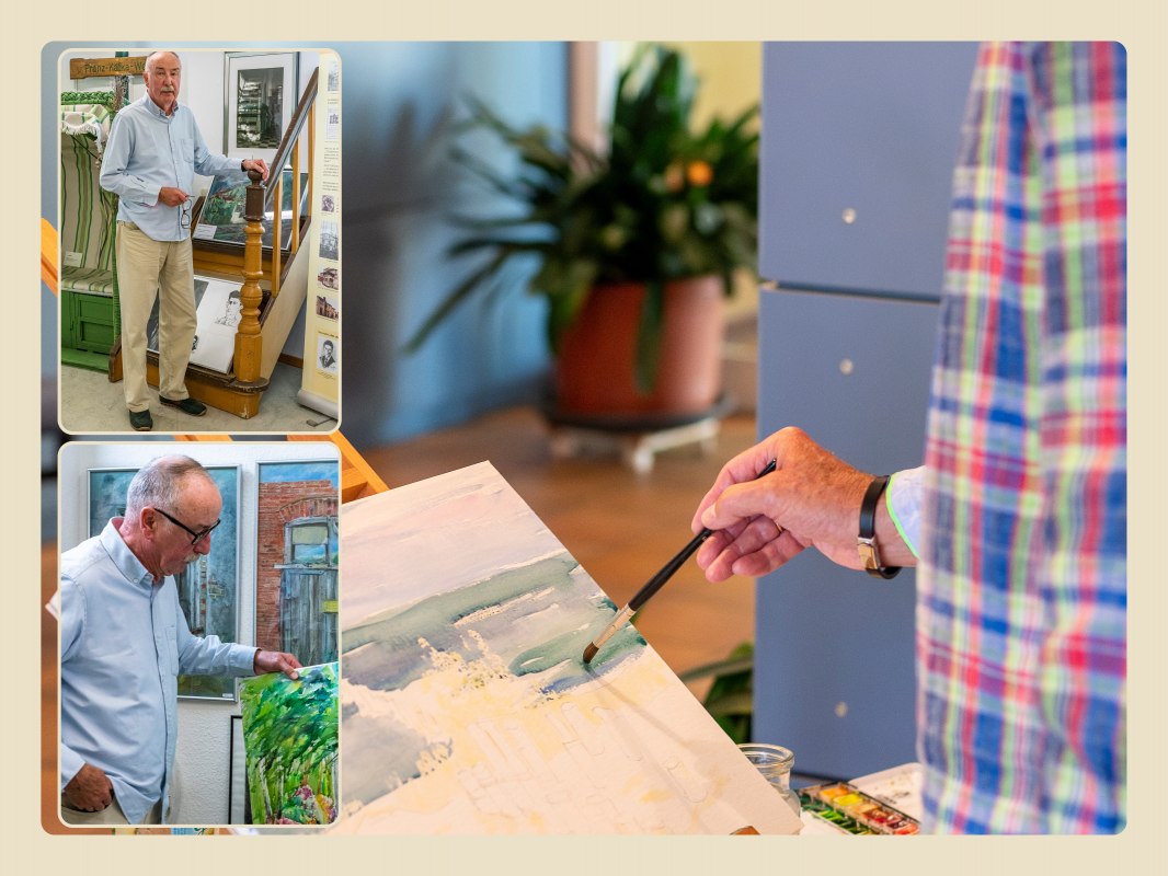 "Malarstwo i grafika" autorstwa Joachima Weyricha // &copy; Andr&eacute; Pristaff / Tourismus- und Kur GmbH Graal-M&uuml;ritz