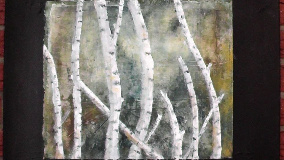 Collage / acrylic on paper / paper on canvas // &copy; Brigitte Schnieders