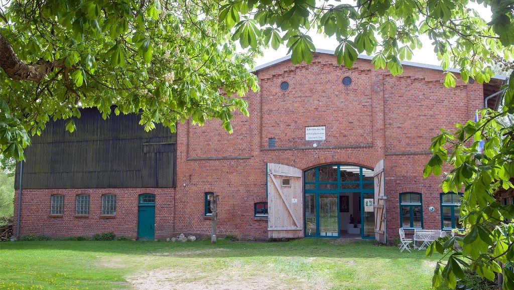 Binnenplaats van het KUNSTRAUM TESTORF, © MV Foto e.V. Fotografin: Anke Berger