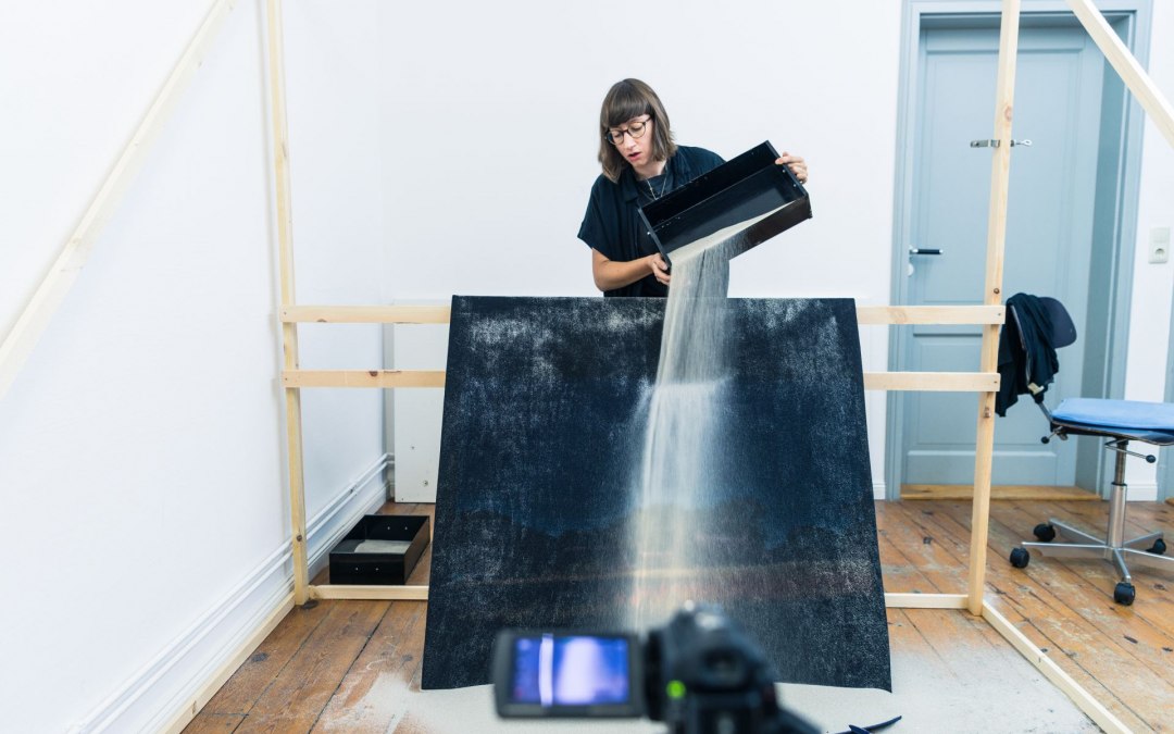 Instalacja i wideo artystki Suse Itzel 2018 w Künstlerhaus Lukas, © TMV/Süß