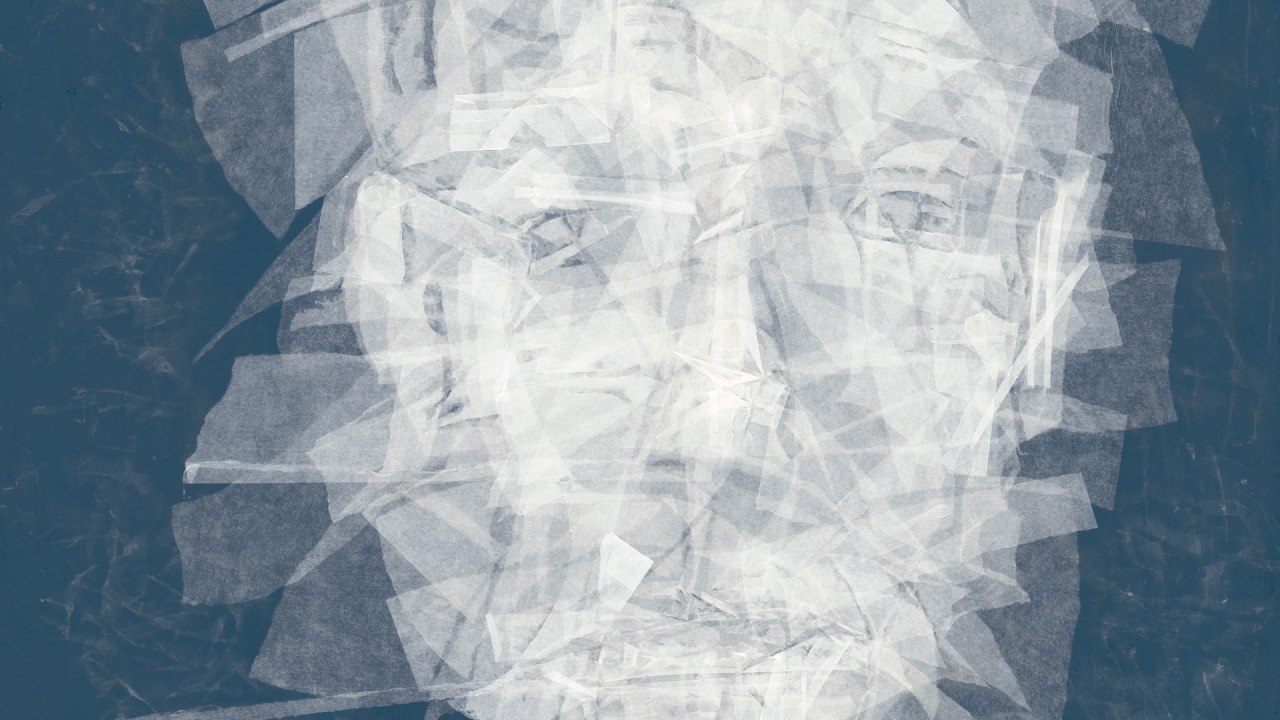 Kolaż, 100x70 cm, 2023 // © Martin Hoffmann Kolaż, 100x70 cm, 2023 // © Martin Hoffmann