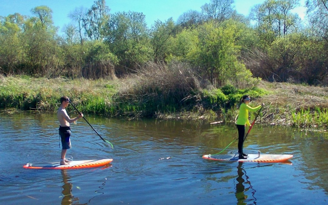 SUP - Stand up paddling, © Marlower Kanu- und Bootsverleih/Stypmann