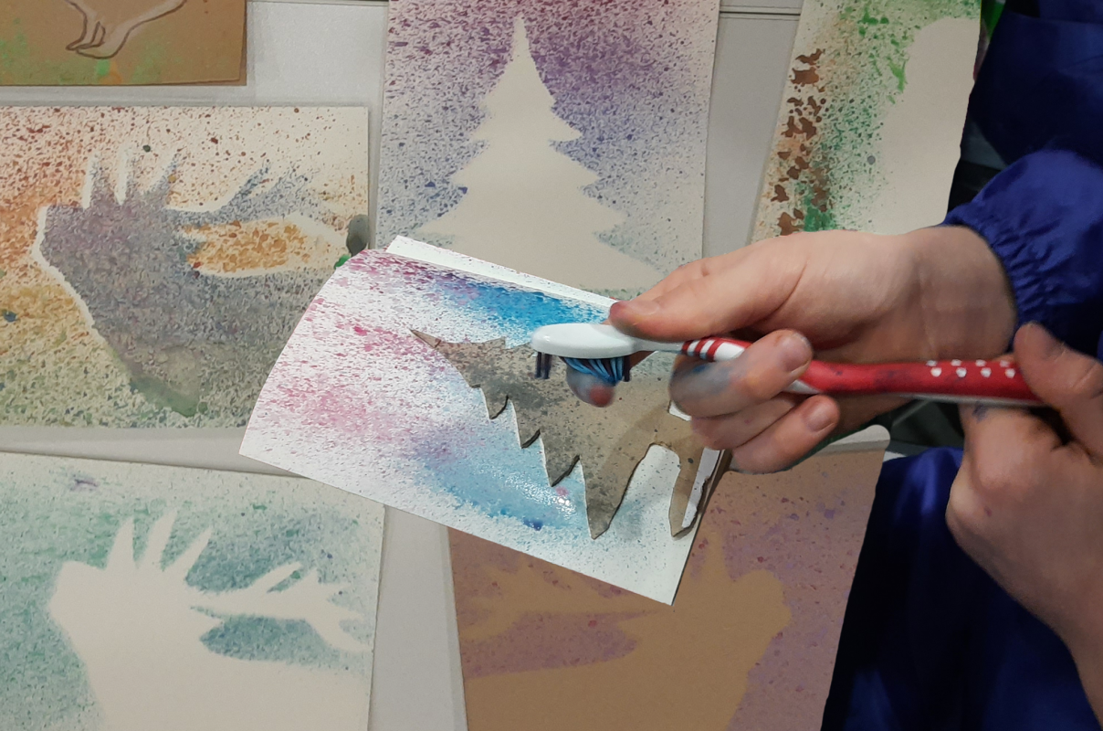 Lav kort af genbrugsmateriale // © Müritzeum Lav kort af genbrugsmateriale // © Müritzeum