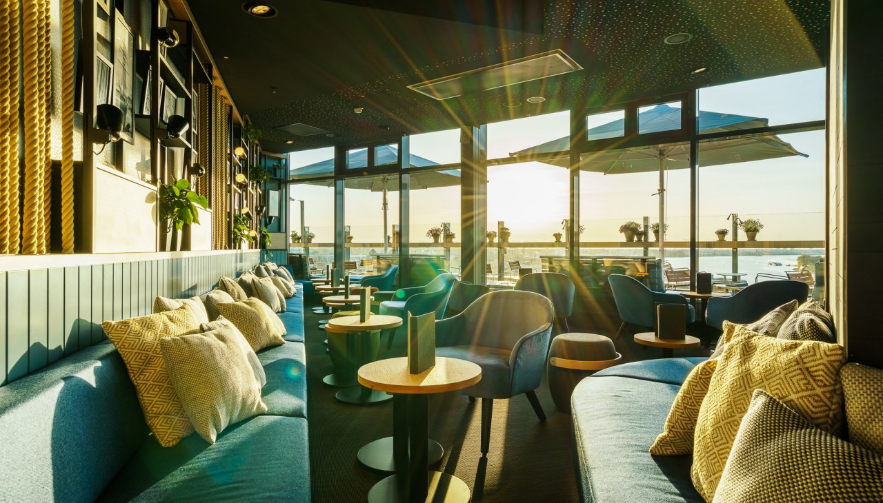 KAI40 Rooftop Bar, © Radisson Blu Hotel, Rostock