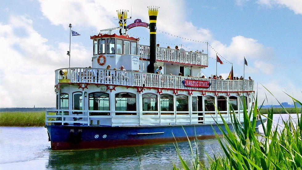 Dankzij de comfortabele uitrusting wordt uw feest op de "BALTIC STAR" in elk seizoen een bijzondere ervaring., © Fahrgastschifffahrt Poschke