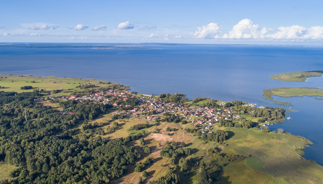 Altwarp from above, © Resort Stettiner Haff