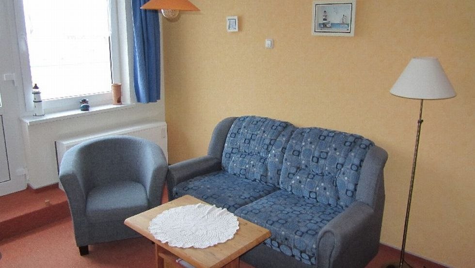 Woonkamer in het Ostseepension Rerik, &copy; Ostseepension Rerik