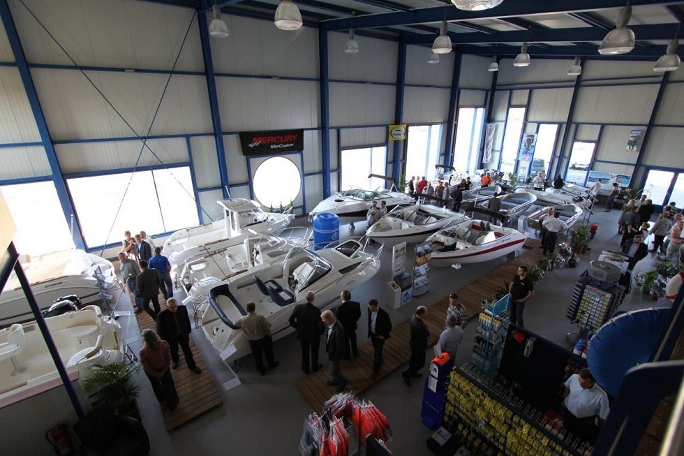 Showroom in Plauer Straße, © Bootscenter Müritz