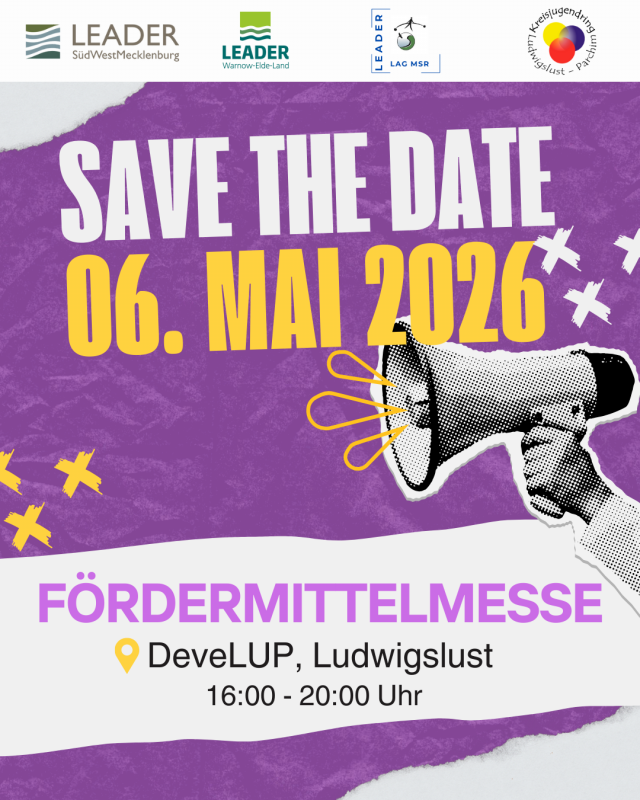 Funding fair, &copy; Landkreis LUP LEADER LAG SWM