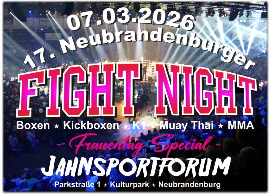 2026-03-07 Fight Night, &copy; Veranstalter