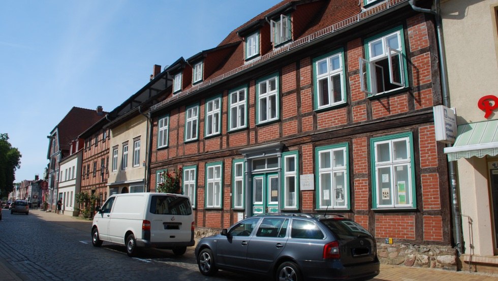 Moltke-monument in het geboortehuis van graaf Moltke, © Stadt Parchim