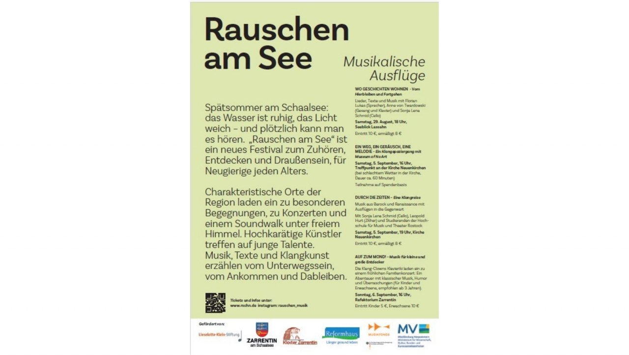 Rauschen am See, a festival to explore. // © Sonja Lena Schmid und Anne von Twardowski Rauschen am See, a festival to explore. // © Sonja Lena Schmid und Anne von Twardowski