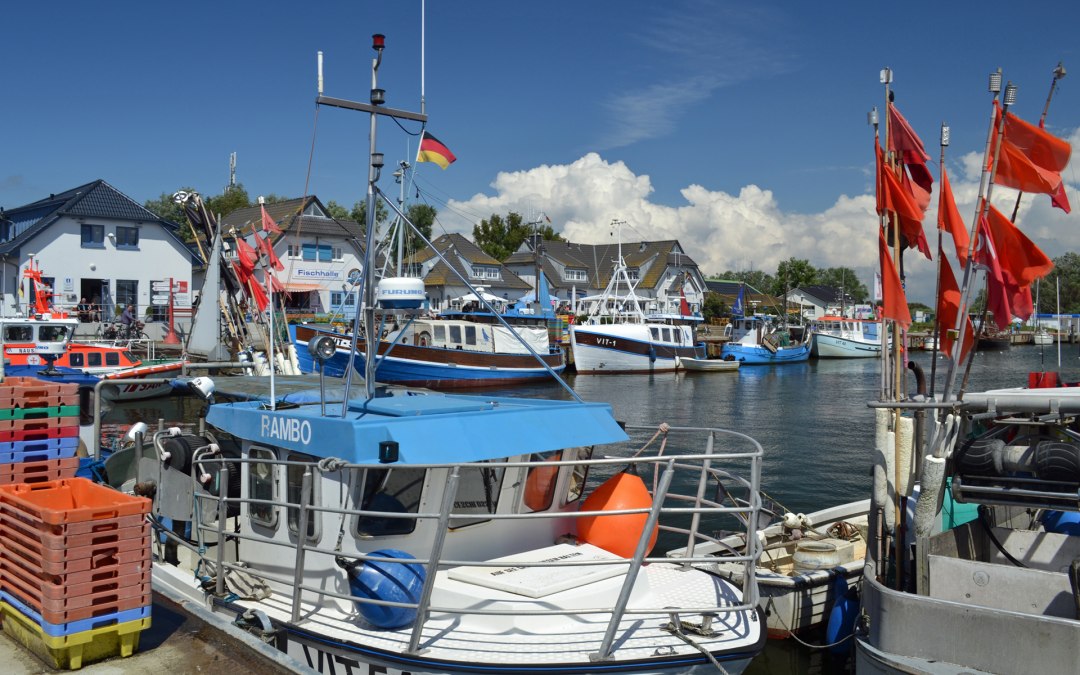 Vissershaven in Vitte, © Hiddenseer Hafen- und Kurbetrieb