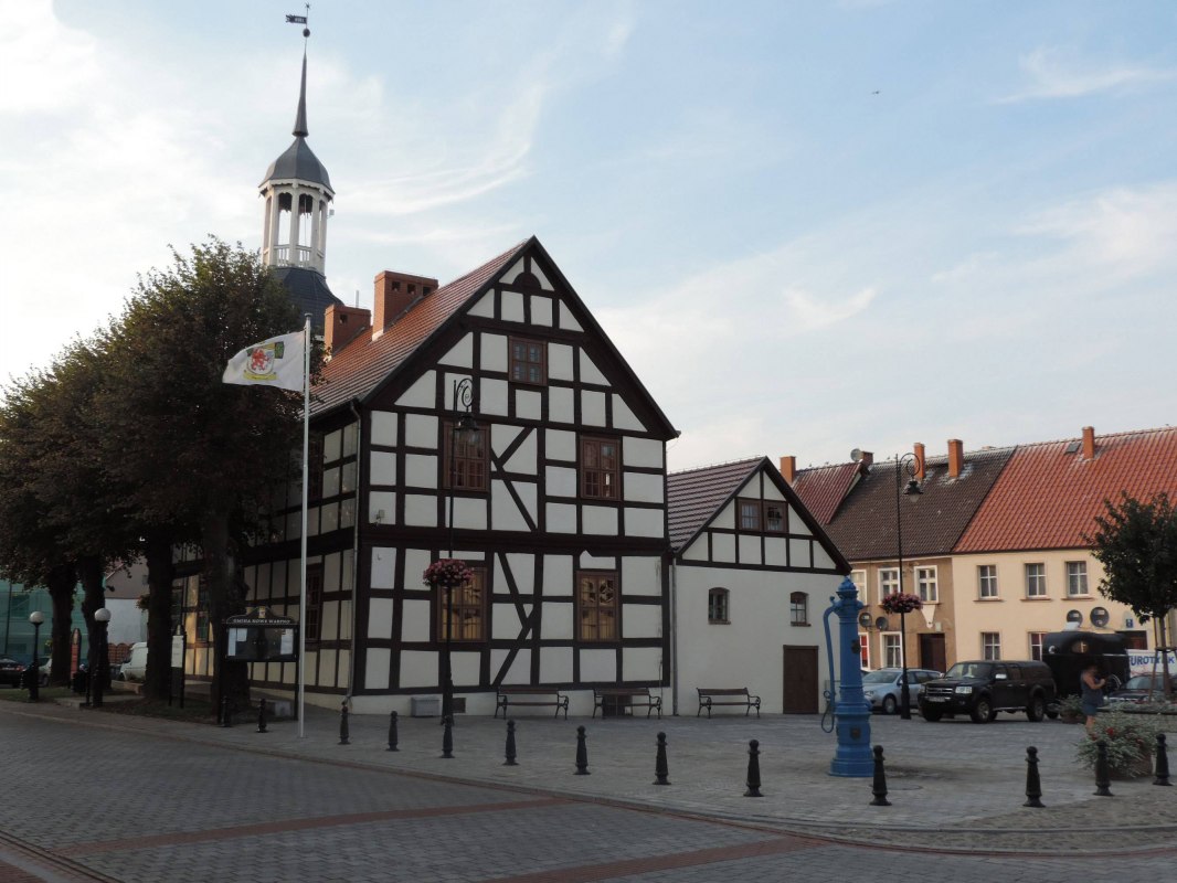 Town hall in Nowe Warpno, &copy; Pomorze Zachodnie