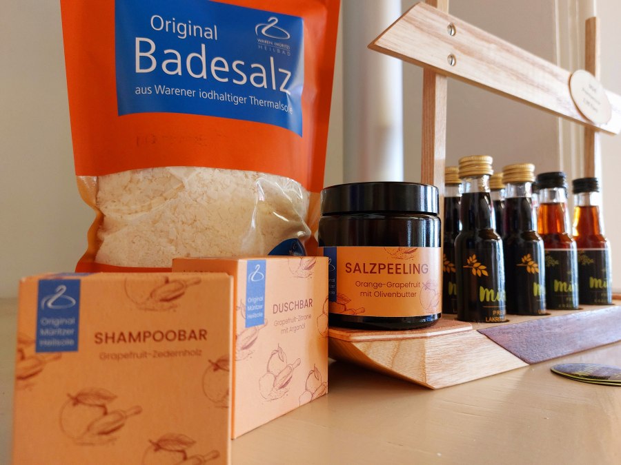 Badzout producten, © Waren (Müritz)-Information