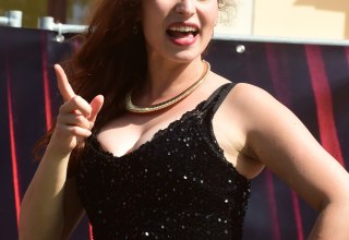 Glenda trainiert die Truppe // &copy; Marietta Grade