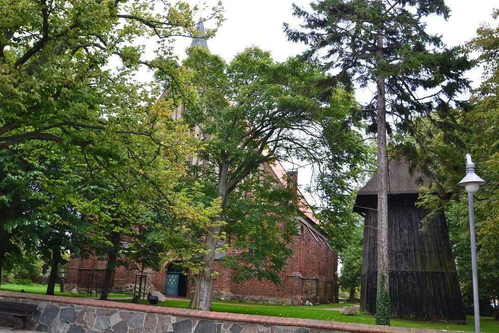Parochiekerk St George in Wiek op Rügen, © Tourismuszentrale Rügen Parochiekerk St George in Wiek op Rügen, © Tourismuszentrale Rügen