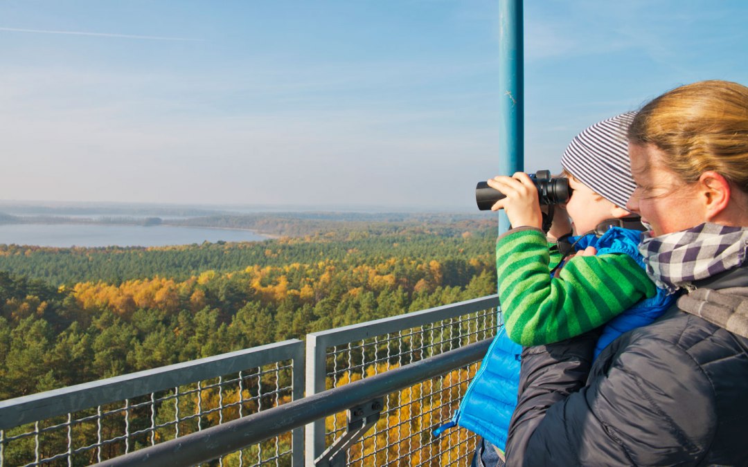 Panoramisch uitzicht vanaf de Käflingsbergtum over het nationale park, © Christin Drühl