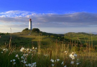 Das Wahrzeichen der Insel - Leuchtturm Dornbusch // &copy; Robert Ott