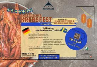 Krebsfest im Rauchhaus Möllin // © Rauchhaus Möllin Krebsfest im Rauchhaus Möllin // © Rauchhaus Möllin