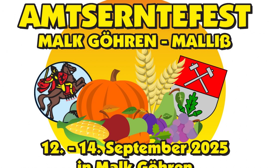 Logo officieel oogstfeest, © Amt Dömitz-Malliß
