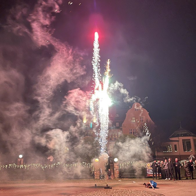 New Year's Eve party Bernsteinreiter, &copy; DE