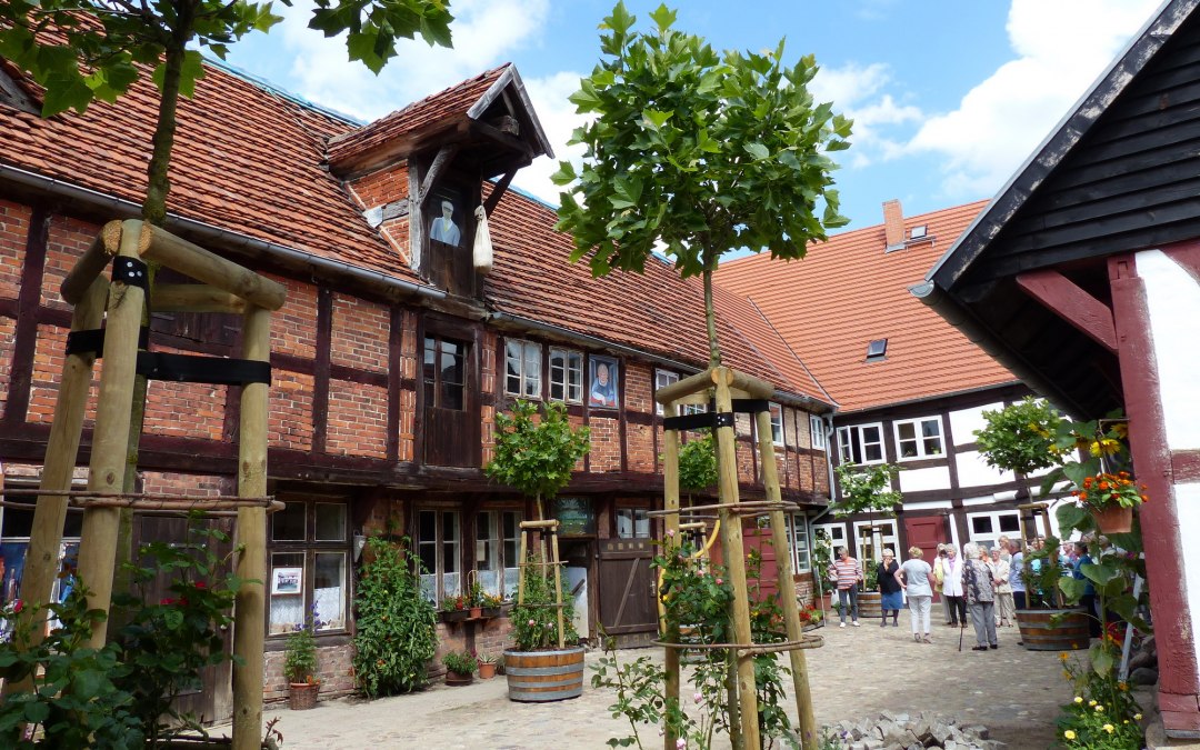 Rondleidingen door historische binnenplaatsen in Loitz, © Karin Heymann