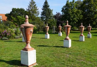 Turned vases built terra-cotta // &copy; A.von Stenglin