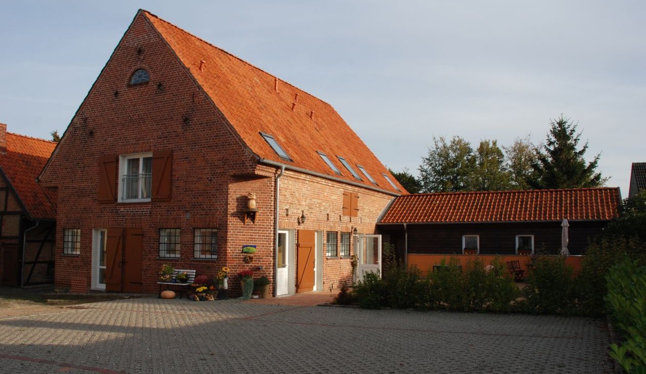 Widok z zewnątrz Tourismushof Clewes Grün, © Tourismushof "Clewes Grün"