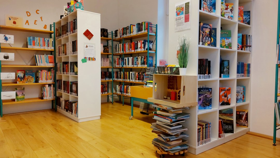 Biblioteka Miejska Plau am See Dział Młodzieżowy, © Stadtbibliothek Plau am See