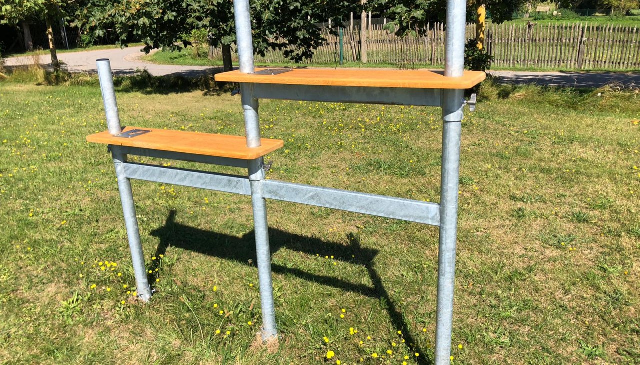 armleuning-verstelbaar-voor-fotografie-en-observatie-met-verrekijker, © Mecklenburger ParkLand