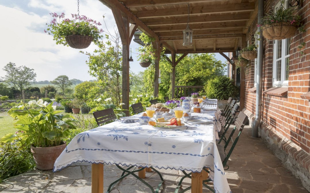 Ontbijt op het terras, © Dirk Endrulat