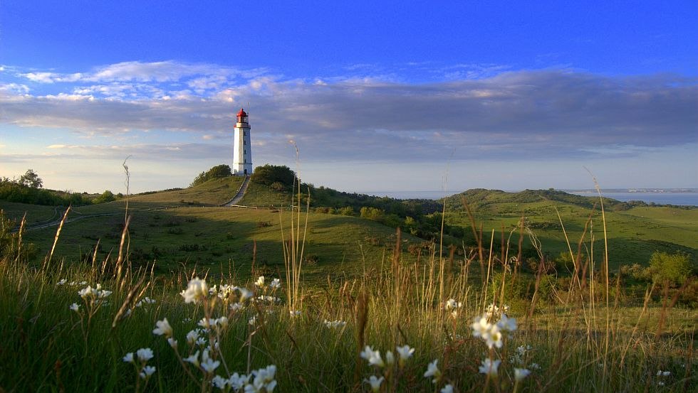 Het herkenningspunt van het eiland - de vuurtoren van Dornbusch // © Robert Ott Het herkenningspunt van het eiland - de vuurtoren van Dornbusch // © Robert Ott