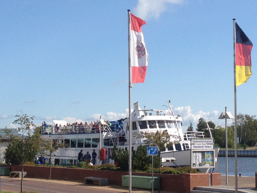 Passenger ship Jan van Cuyk in the seaside resort of Ueckermünde // © Kay Peters Passenger ship Jan van Cuyk in the seaside resort of Ueckermünde // © Kay Peters