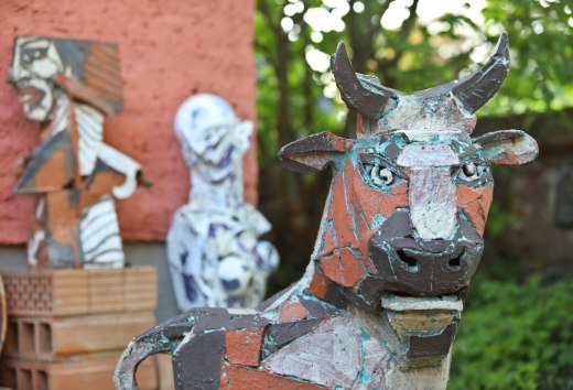 View of the art of the studio., &copy; MV-T/Gohlke