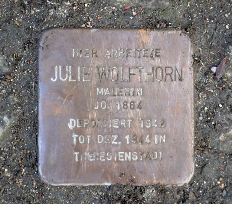 Julie Wolfthorn's stumbling block, © Hiddenseer Hafen- und Kurbetrieb