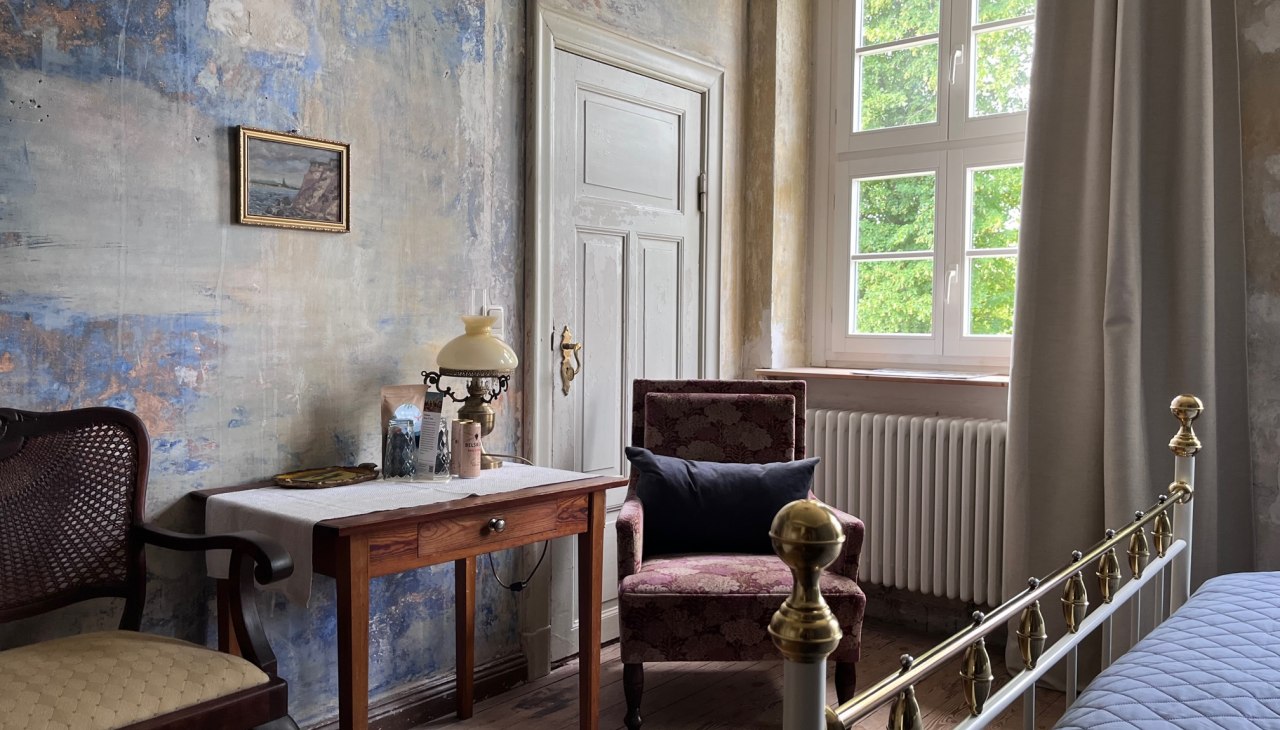 Blauwe kamer, © Gutshaus Manderow