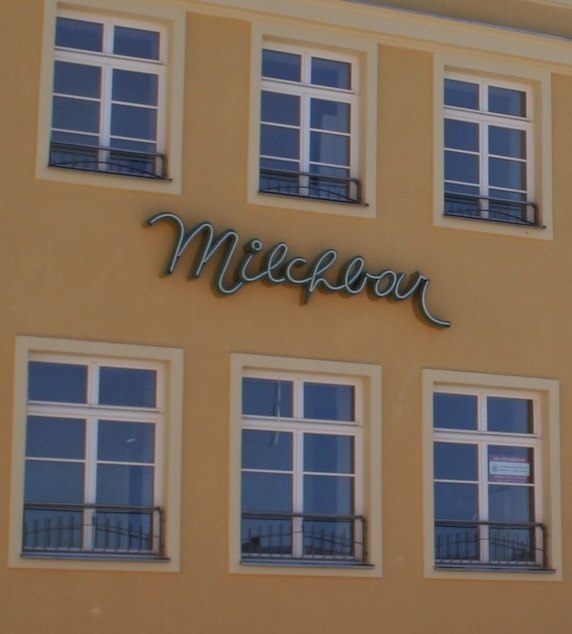 Afbeeldingsdetail van de melkbar in Stralsund // &copy; Stralsunder Stadtarchiv